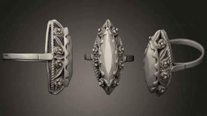Jewelry rings (Antique ring, JVLRP_0945) 3D models for cnc